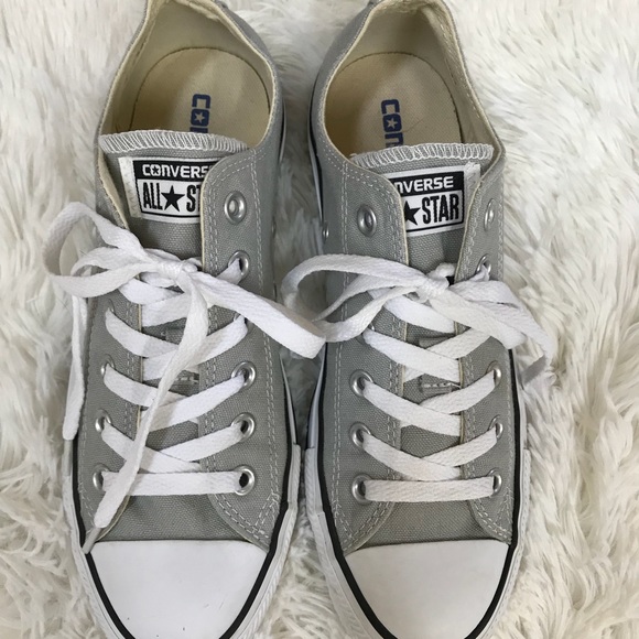 Converse Shoes - Converse All Star Sneaker in Light Gray Size 8